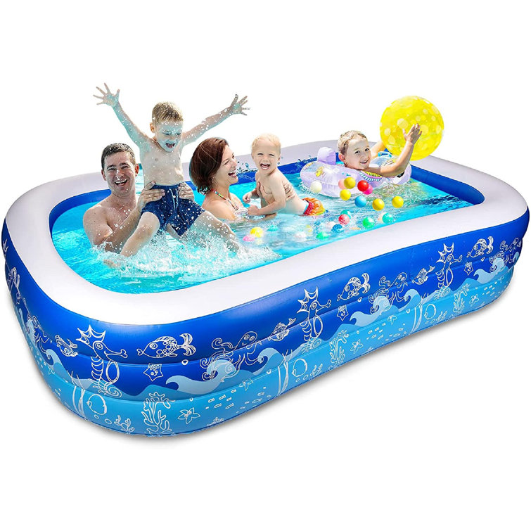 blow up pool lounge